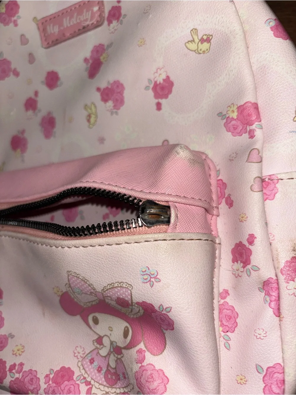 My Melody Pink Mini Backpack